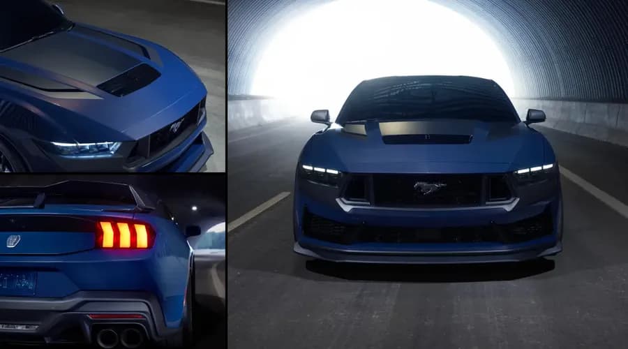 Ford Mustang exterior gallery shot — performance coupe at Eagle Ford