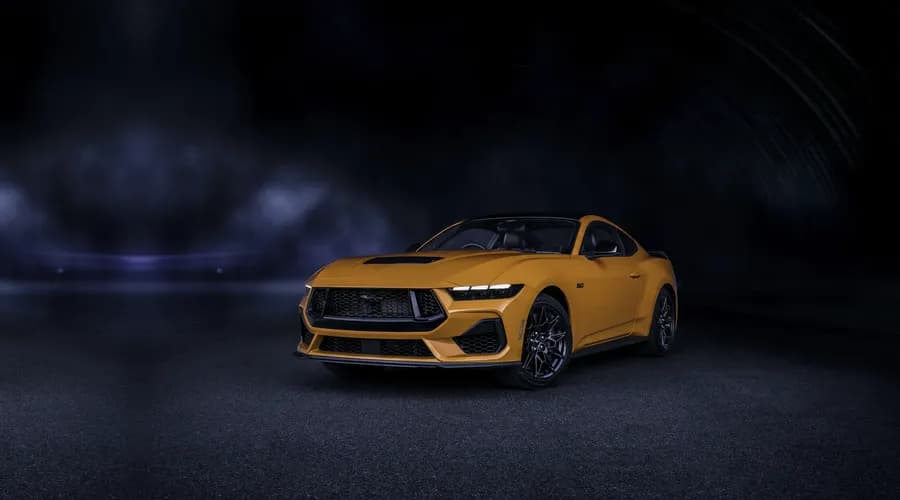 Mustang GT Nite Pony front three-quarter view
