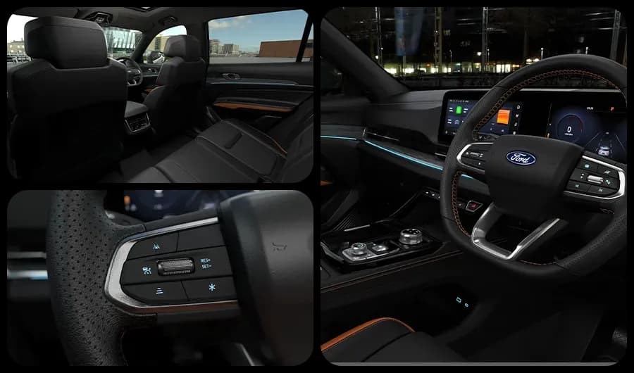 New Level Territory spacious cabin interior — Ford feature highlight