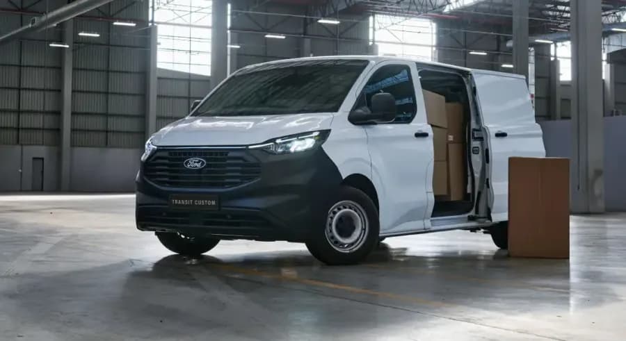 Ford Transit Custom banner — gallery