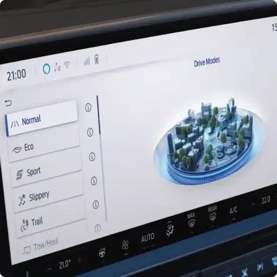 Ford Transit Custom drive modes — gallery
