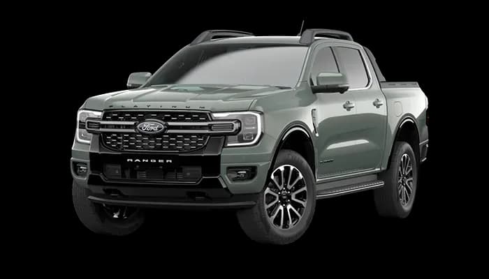 Next Level Ranger exterior in Acacia Green (Platinum Only) paint colour option