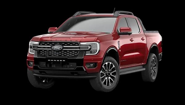 Next Level Ranger exterior in Lucid Red paint colour option