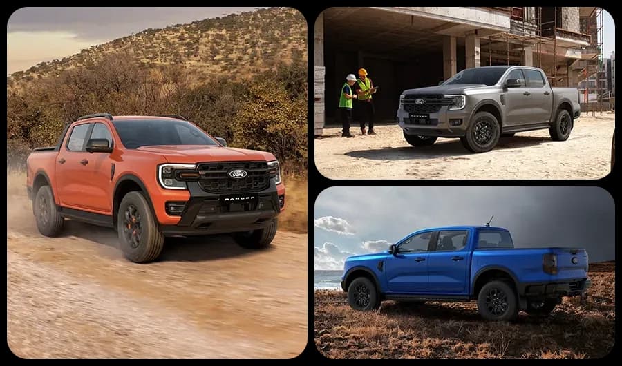 Next Level Ranger bold front grille — Ford bakkie design and capability highlight