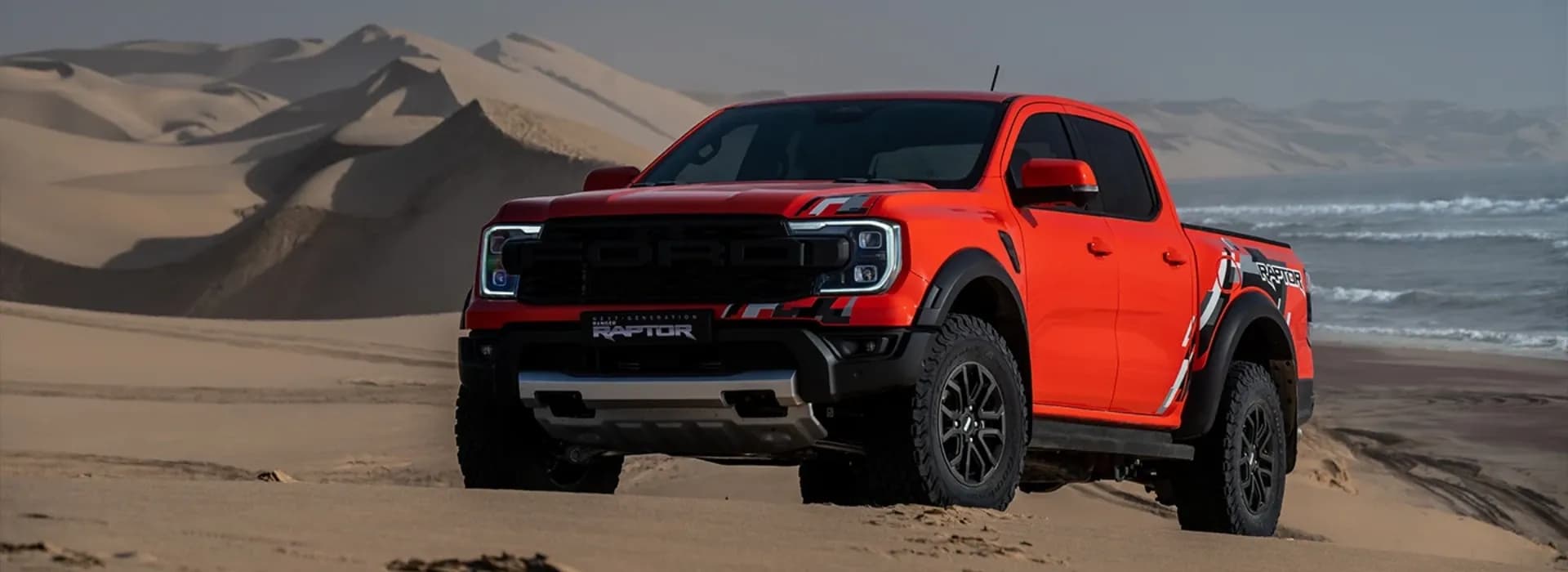 Ford Ranger Raptor performance bakkie hero banner — Eagle Ford South Africa