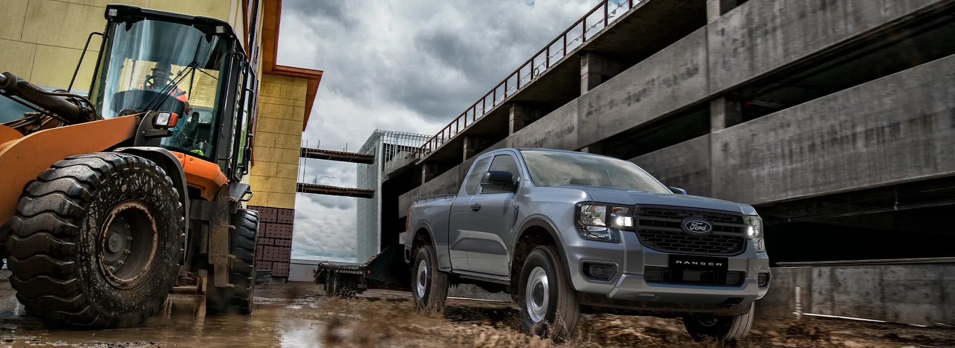 Ford Ranger Super Cab work bakkie hero banner — Eagle Ford South Africa