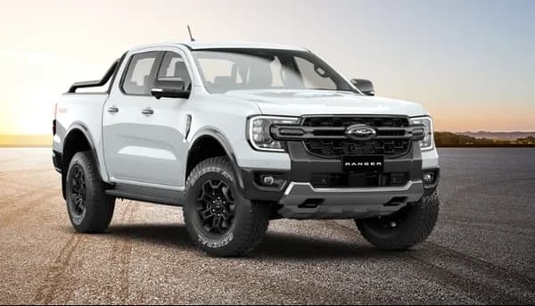 Ranger Tremor exterior in Frozen White paint colour option