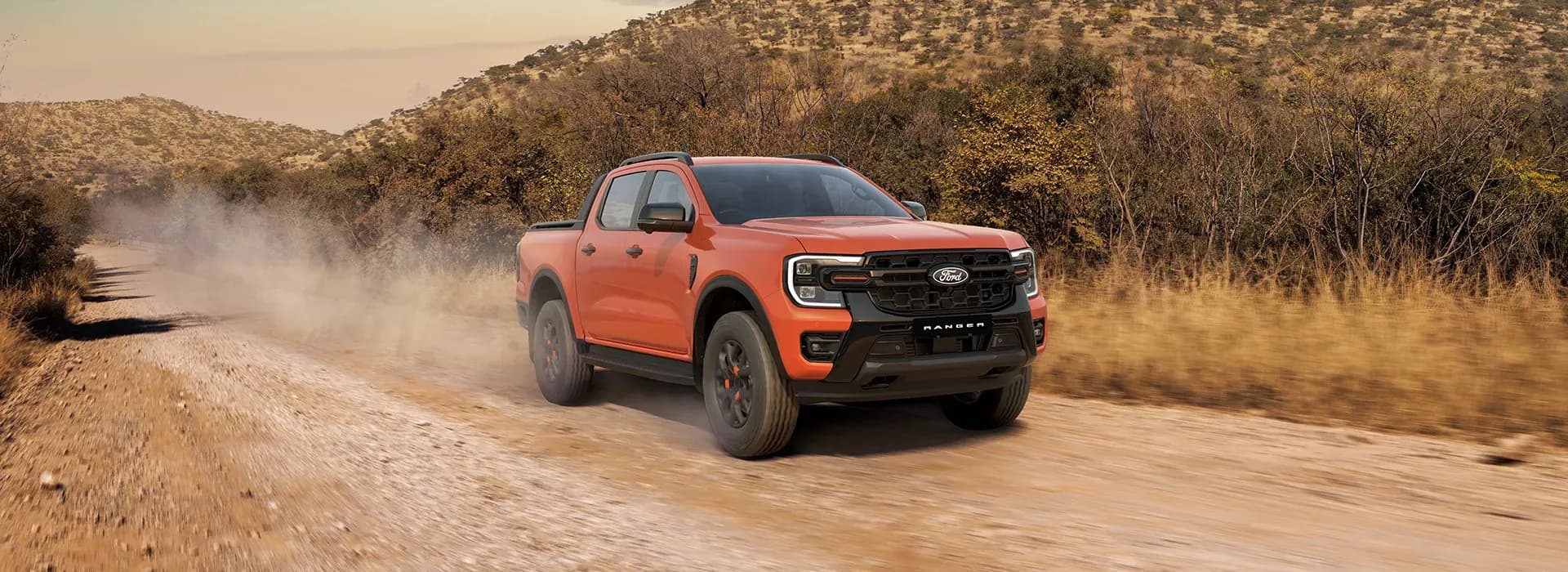 Ford Ranger Wildtrak lifestyle bakkie hero banner — Eagle Ford South Africa