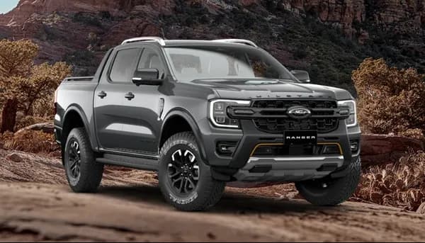 Ranger Wildtrak X exterior in Carbonized Gray paint colour option