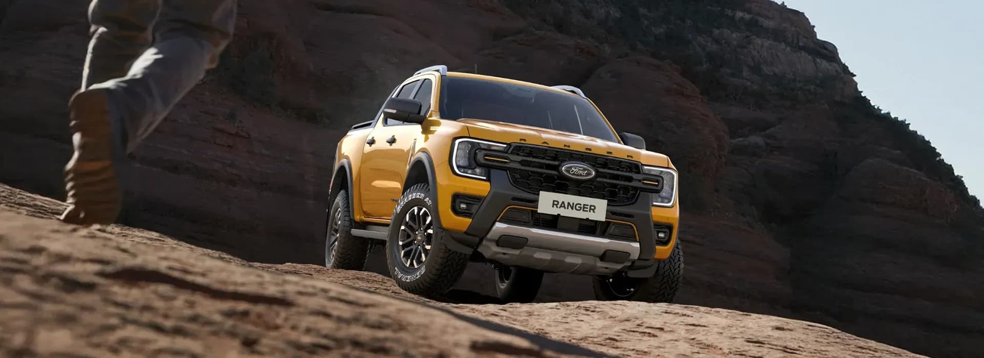 Ford Ranger Wildtrak X off-road bakkie hero banner — Eagle Ford South Africa