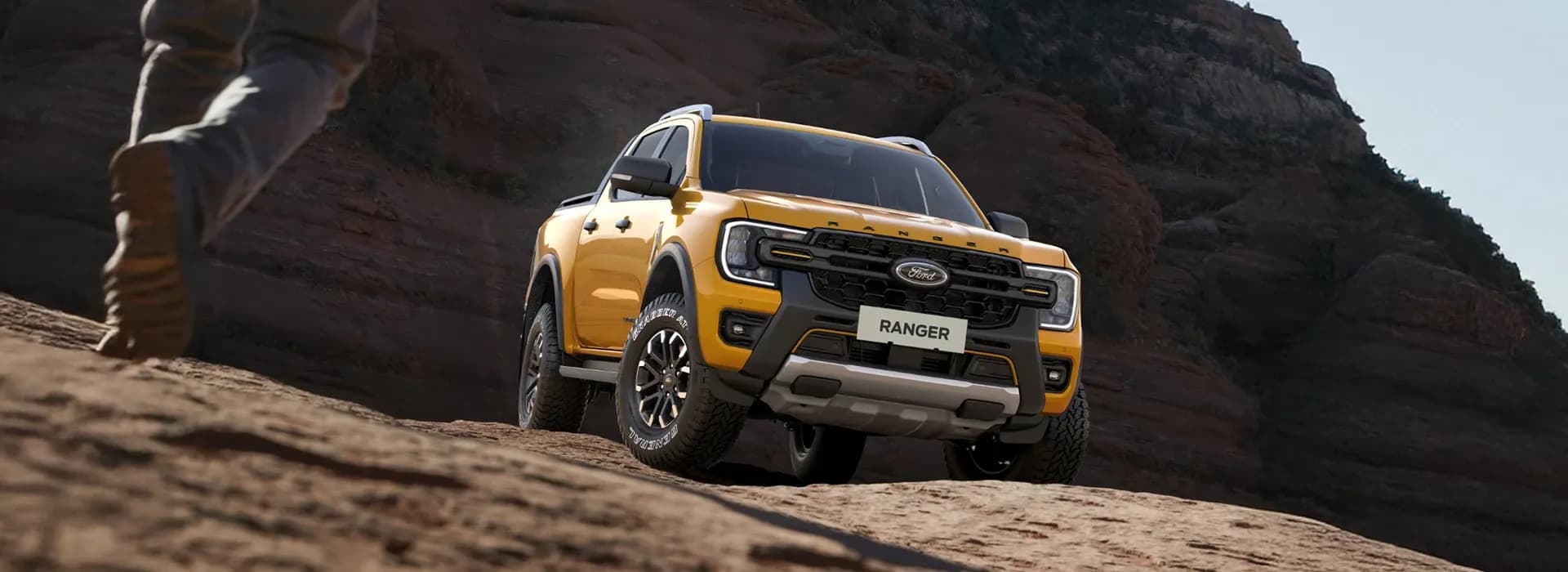 Ford Ranger Wildtrak X off-road bakkie hero banner — Eagle Ford South Africa