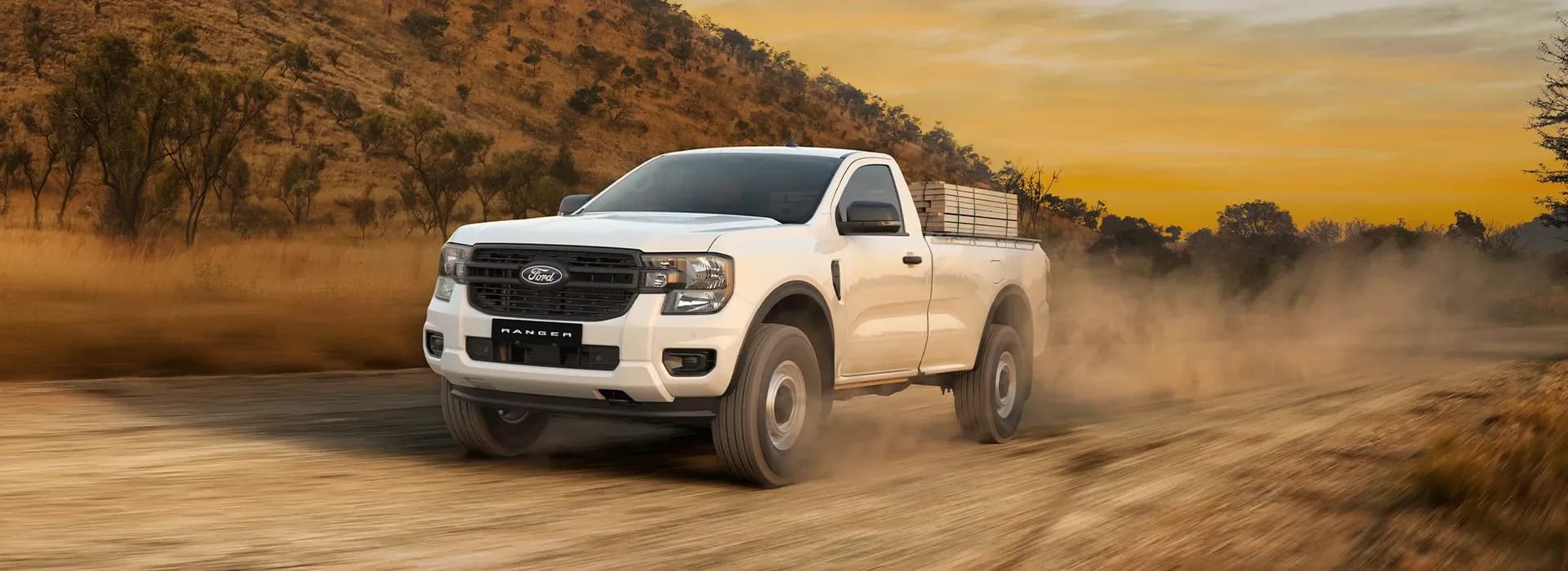 Ford Ranger XL work bakkie hero banner — Eagle Ford South Africa