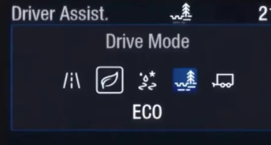 Transit Van selectable drive modes — Ford feature highlight