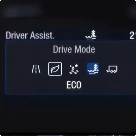 Ford Transit selectable drive modes — gallery