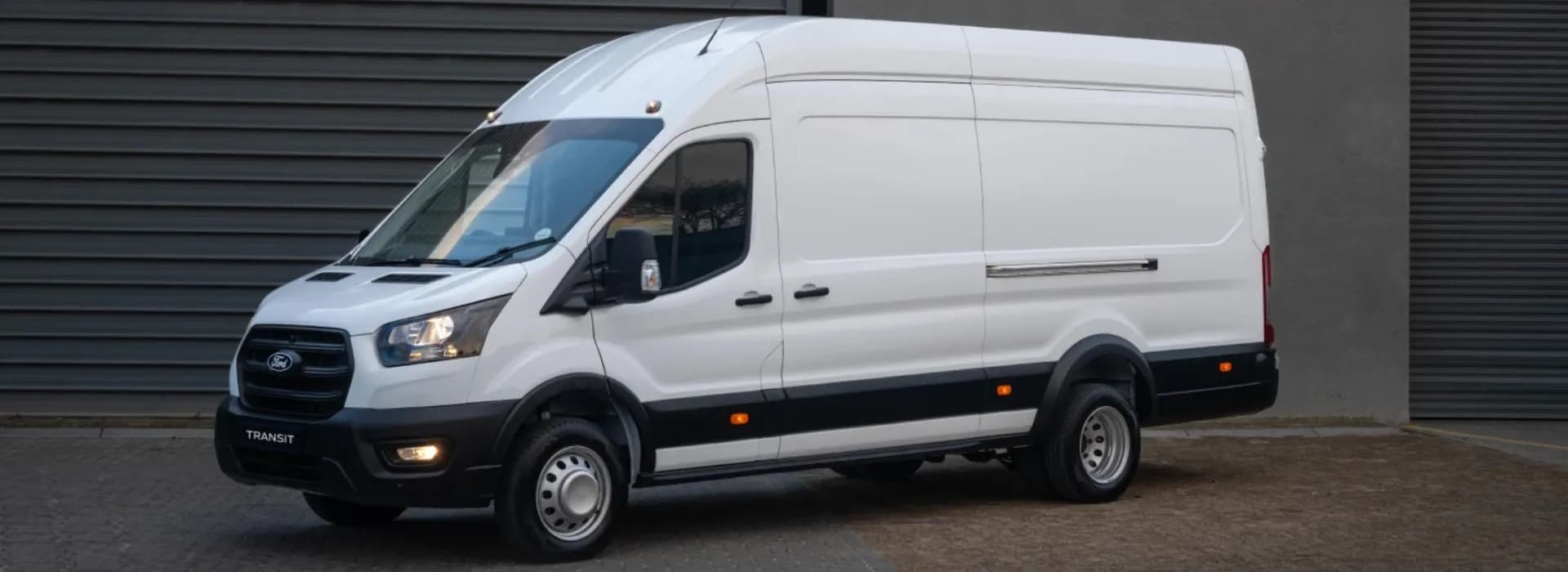 Ford Transit Van large capacity commercial van hero banner — Eagle Ford