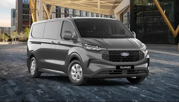 New Tourneo Custom exterior in Magnetic paint colour option