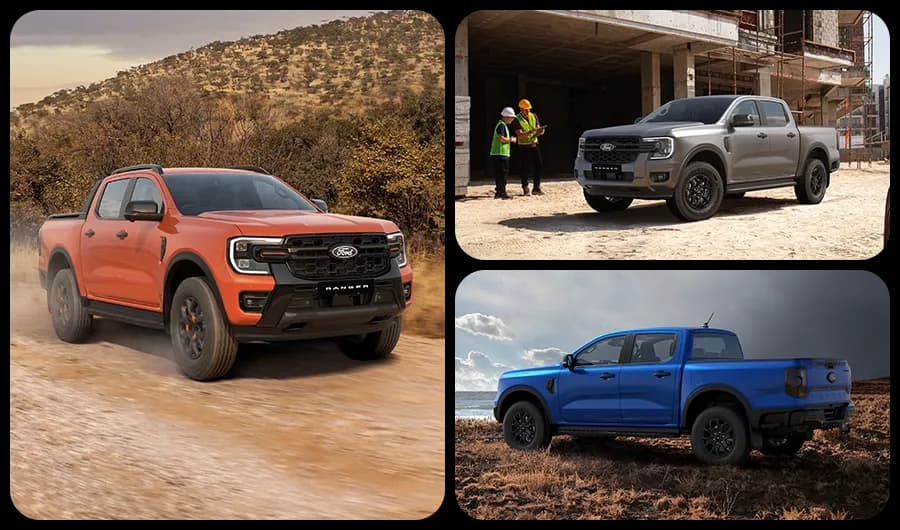 Next Level Ranger bold front grille — Ford bakkie design and capability highlight