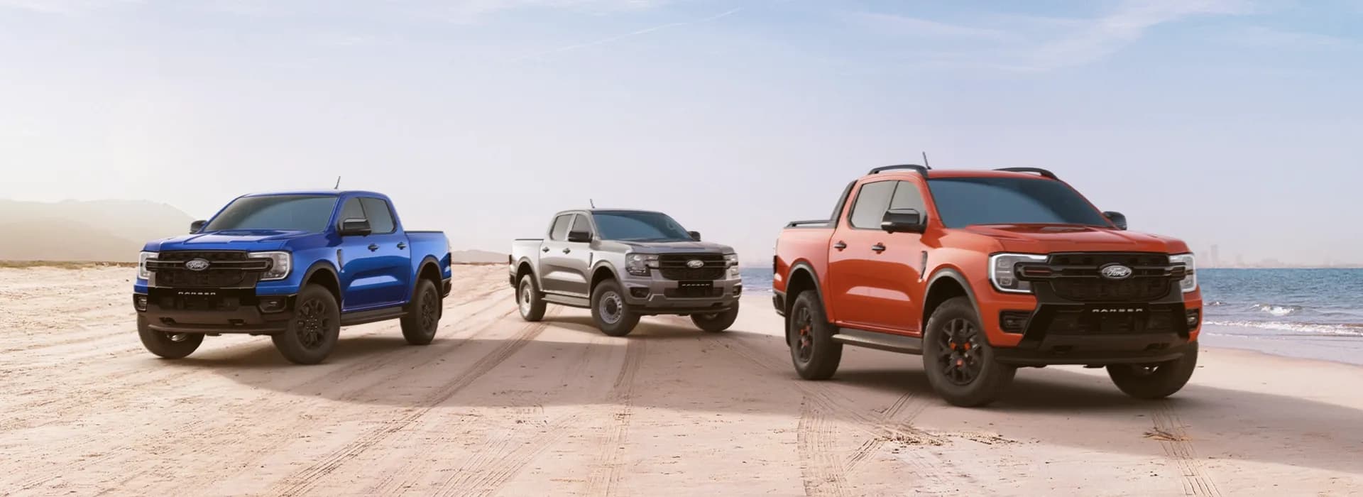 Ford Next Level Ranger bakkie hero banner on South African roads — Eagle Ford